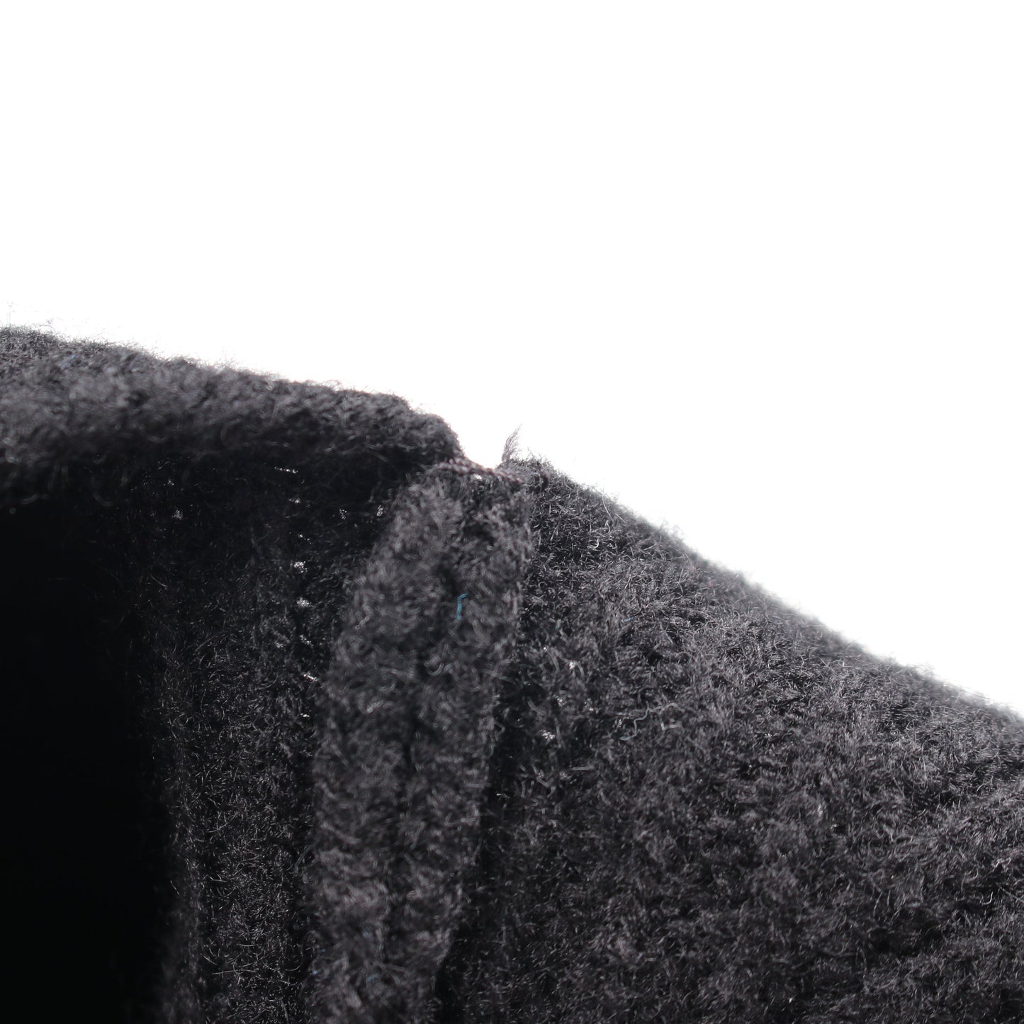 ボレロ カシミヤ ブラック マフラー付き エルメス トップス HERMES