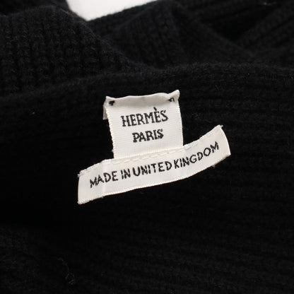 ボレロ カシミヤ ブラック マフラー付き エルメス トップス HERMES