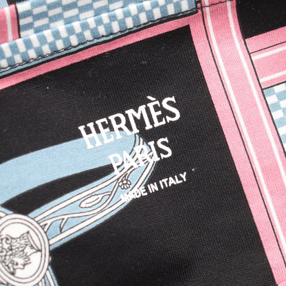 Lettres Equestres Tシャツ Tシャツ コットン ブラック マルチカラー エルメス トップス HERMES