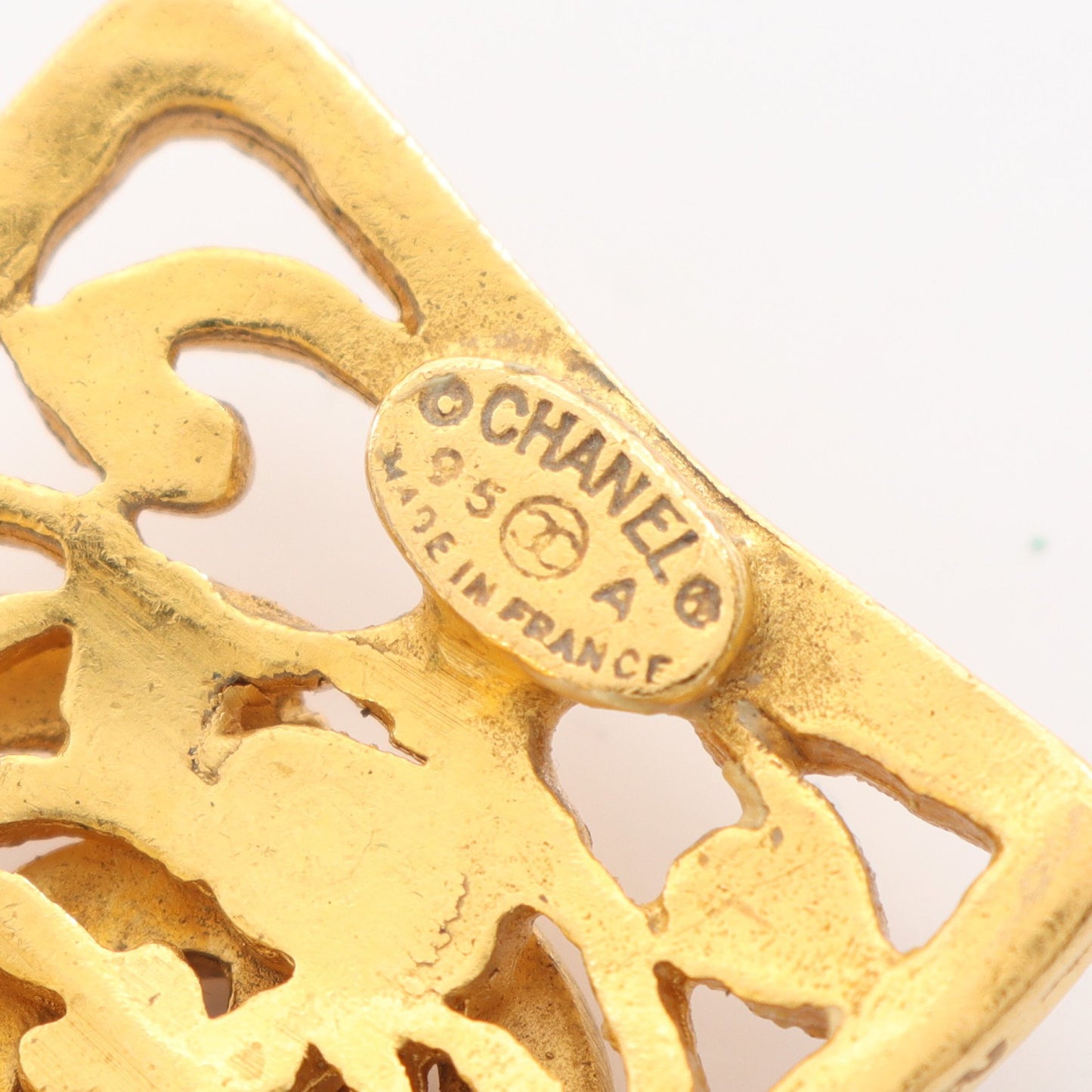 ココマーク イヤリング GP ゴールド 95A シャネル アクセサリー CHANEL