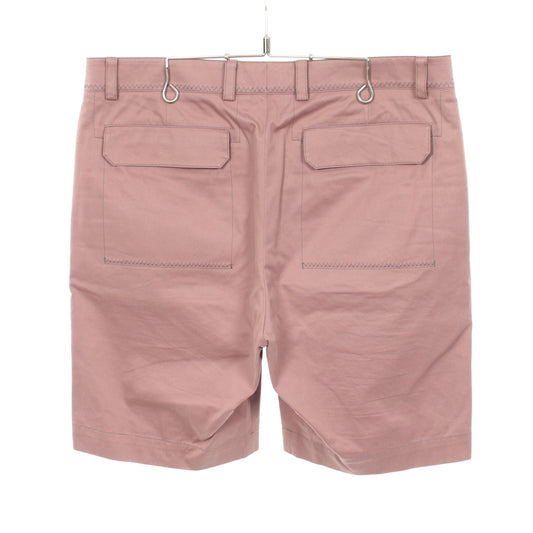 ショート パンツ コットン ピンクブラウン エルメス ボトムス HERMES