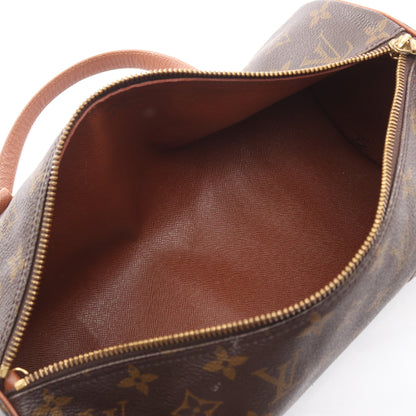パピヨン30 モノグラム 旧型 ハンドバッグ PVC レザー ブラウン ルイヴィトン バッグ LOUIS VUITTON