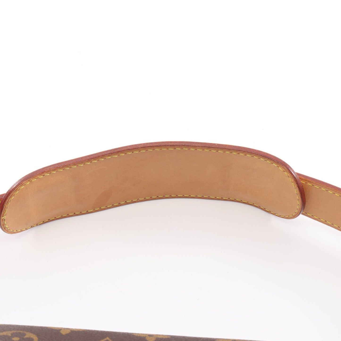 ハドソンPM モノグラム ショルダーバッグ PVC レザー ブラウン ルイヴィトン バッグ LOUIS VUITTON