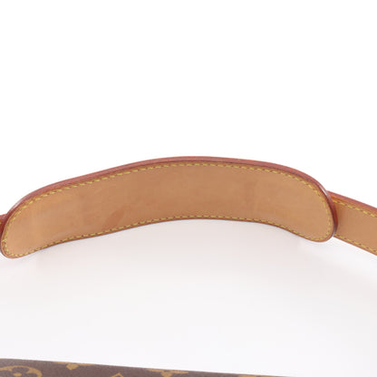 ハドソンPM モノグラム ショルダーバッグ PVC レザー ブラウン ルイヴィトン バッグ LOUIS VUITTON
