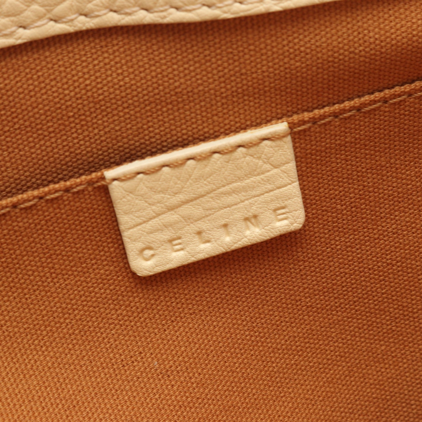 ブギーバッグ ハンドバッグ レザー アイボリー セリーヌ バッグ CELINE