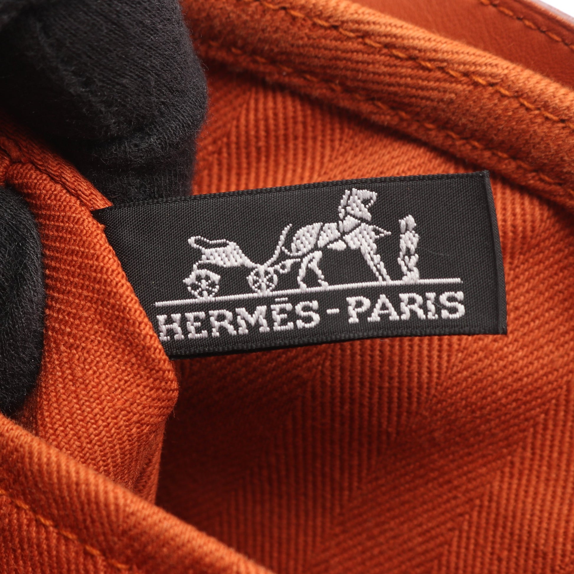 ヴァルパライソPM ハンドバッグ トワルシェブロン レザー ライトブラウン シルバー金具 エルメス バッグ HERMES