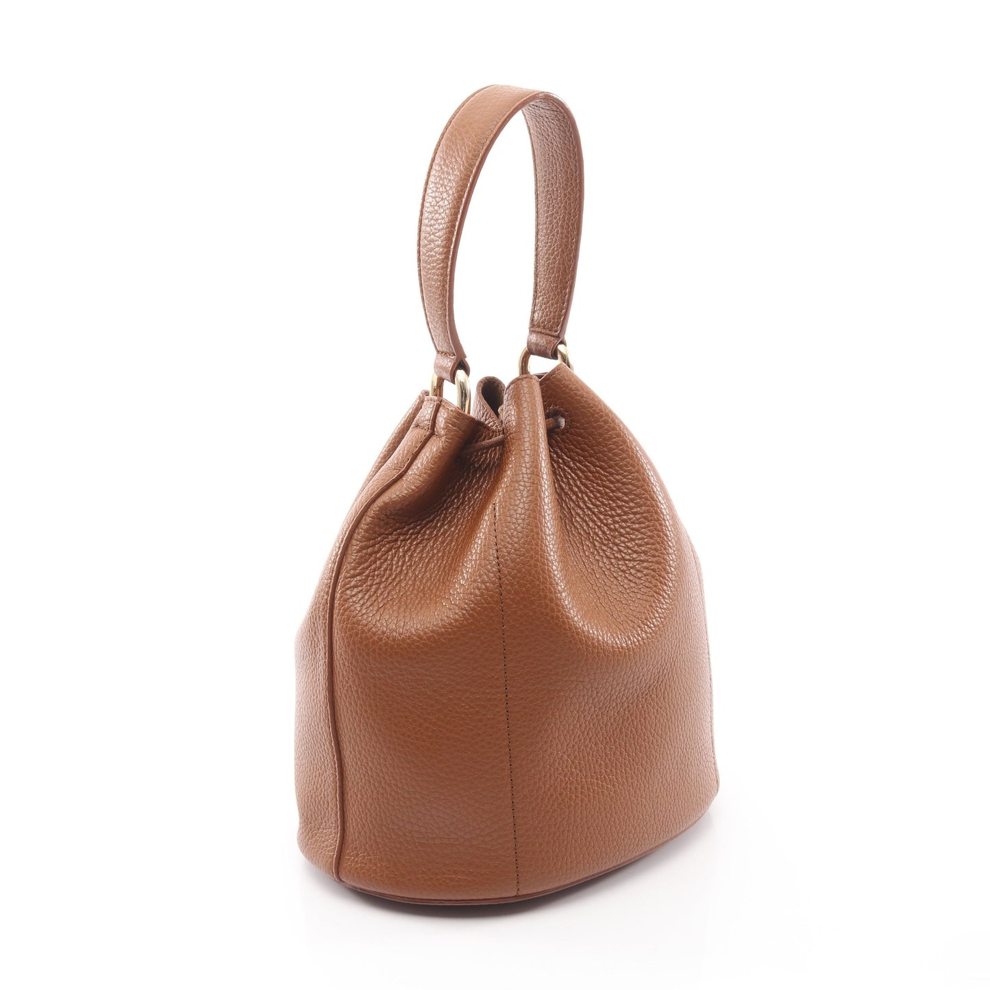 SLEEK スリーク バケット ハンドバッグ レザー ブラウン 2WAY フルラ バッグ FURLA