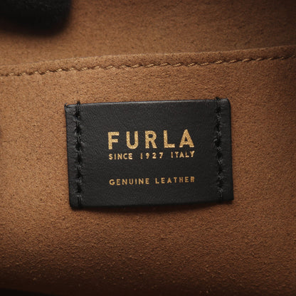 SLEEK スリーク バケット ハンドバッグ レザー ブラウン 2WAY フルラ バッグ FURLA