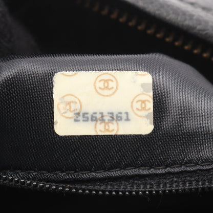 Vステッチ シェブロン チェーンショルダーバッグ タッセル キャビアスキン ブラック ゴールド金具 シャネル バッグ CHANEL