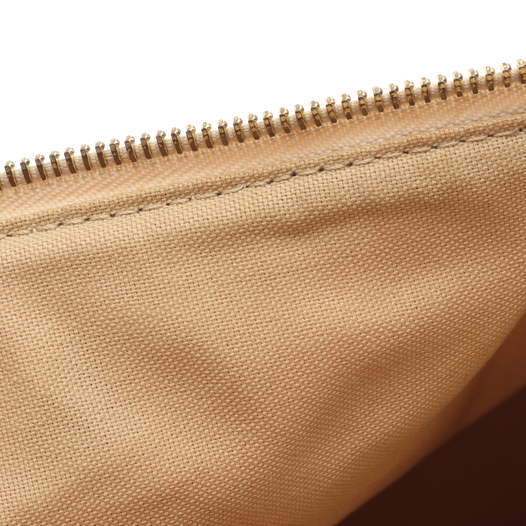 シラクーサPM ダミエアズール ショルダーバッグ PVC レザー ホワイト