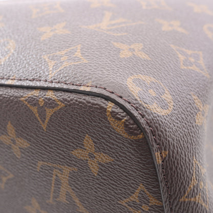 ネオノエ モノグラム ローズプードル ショルダーバッグ PVC レザー ブラウン ライトピンク ルイヴィトン バッグ LOUIS VUITTON