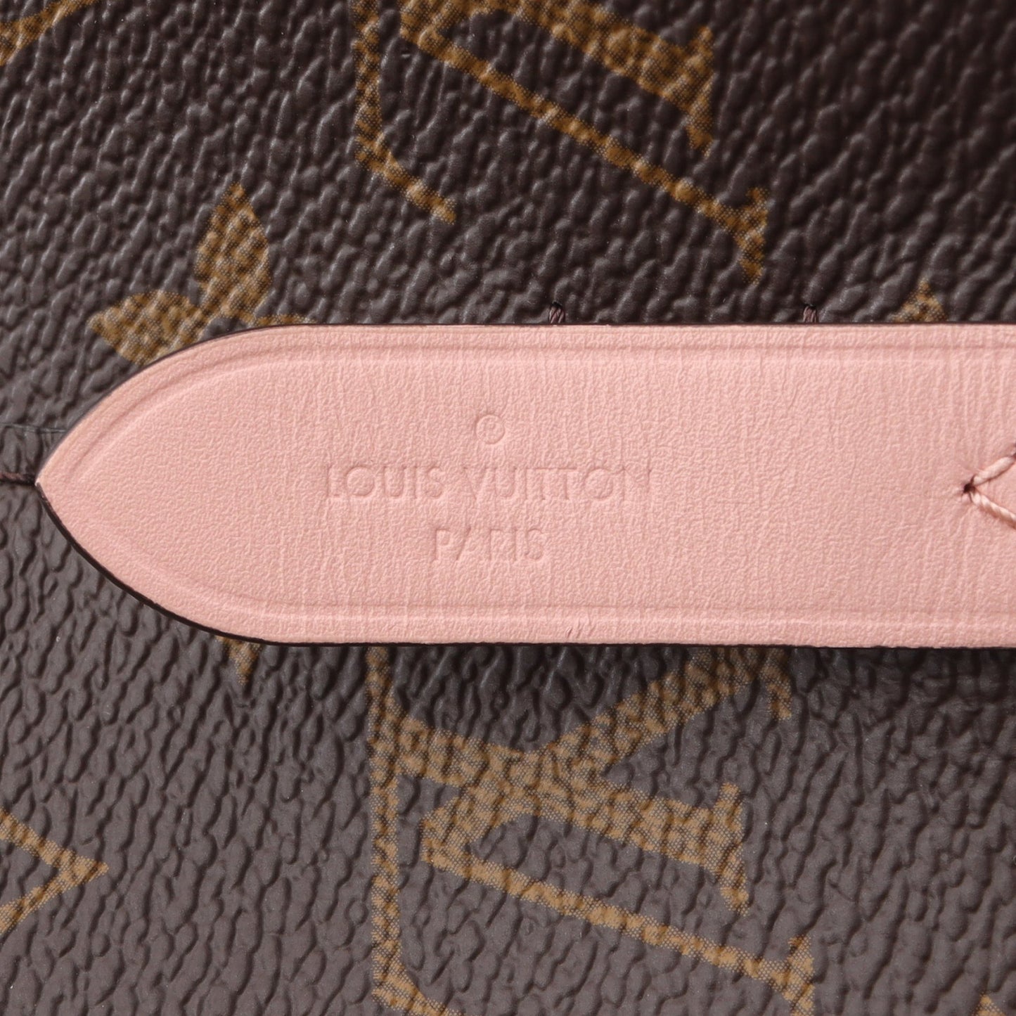 ネオノエ モノグラム ローズプードル ショルダーバッグ PVC レザー ブラウン ライトピンク ルイヴィトン バッグ LOUIS VUITTON