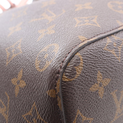 ネオノエ モノグラム ローズプードル ショルダーバッグ PVC レザー ブラウン ライトピンク ルイヴィトン バッグ LOUIS VUITTON