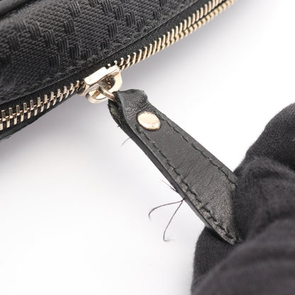 ディアマンテ ショルダーバッグ レザー ブラック グッチ バッグ GUCCI