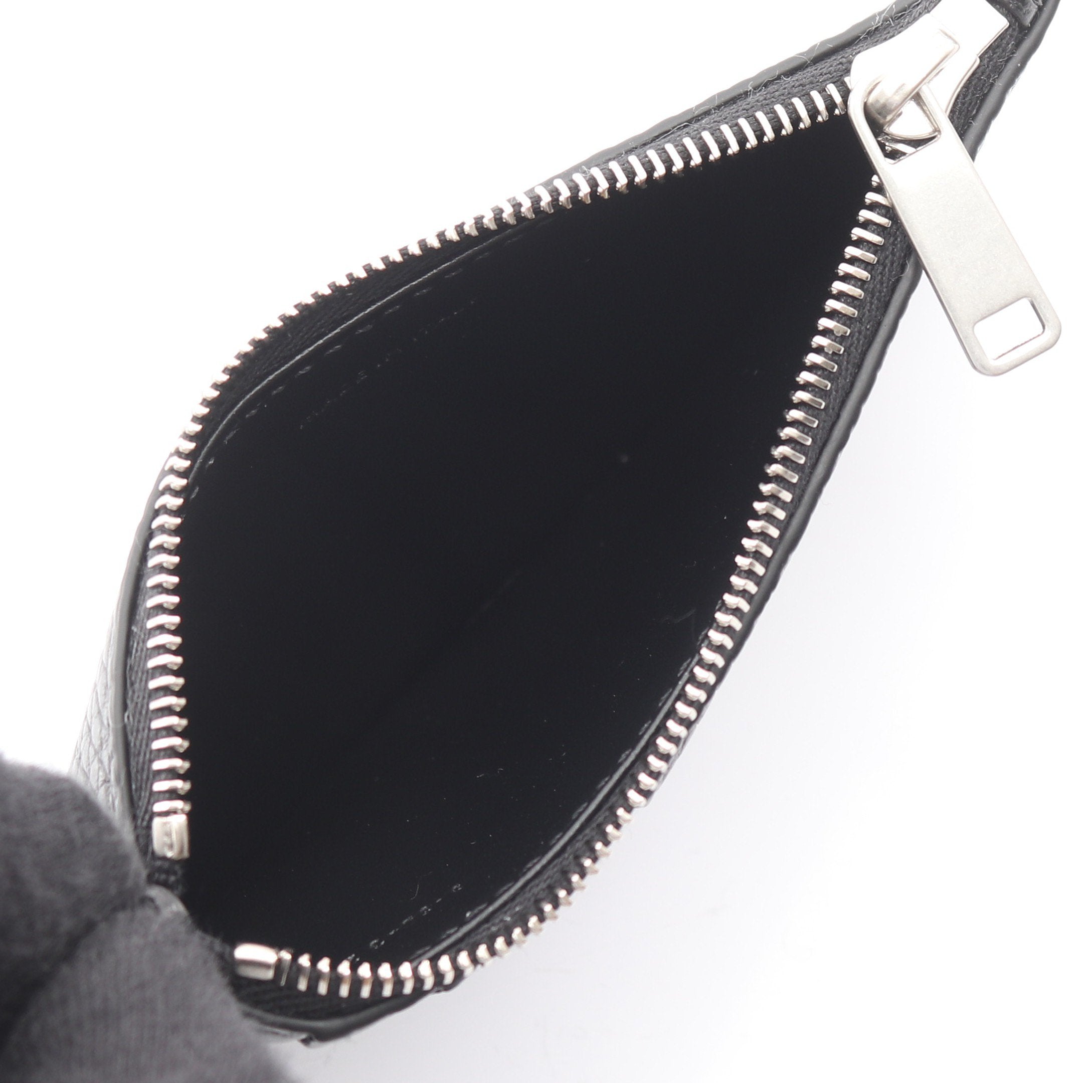 CELINEジップカードホルダー ブラック　セリーヌ　ケース 1点限定！！】セリーヌ ジップ付きカードホルダー (CELINE/カード