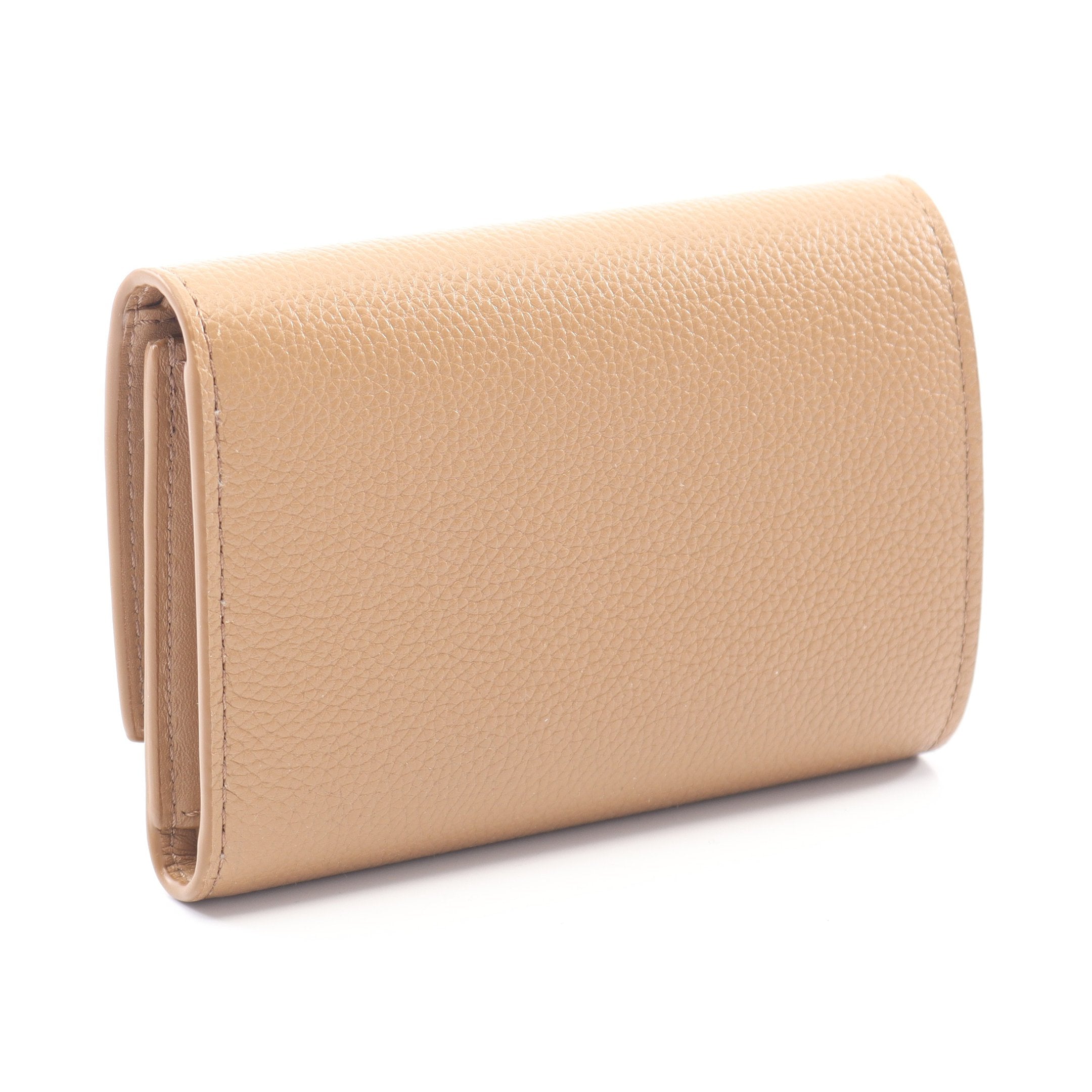 ロエベ LOEWE ぺブル スモール バーティカル ウォレット 三つ折り財布 財布 レザー レディース ブラウン系 CANBS33X039579 【新品】 ぺブル スモール バーティカル ウォレット 三つ折り財布 レザー ライト