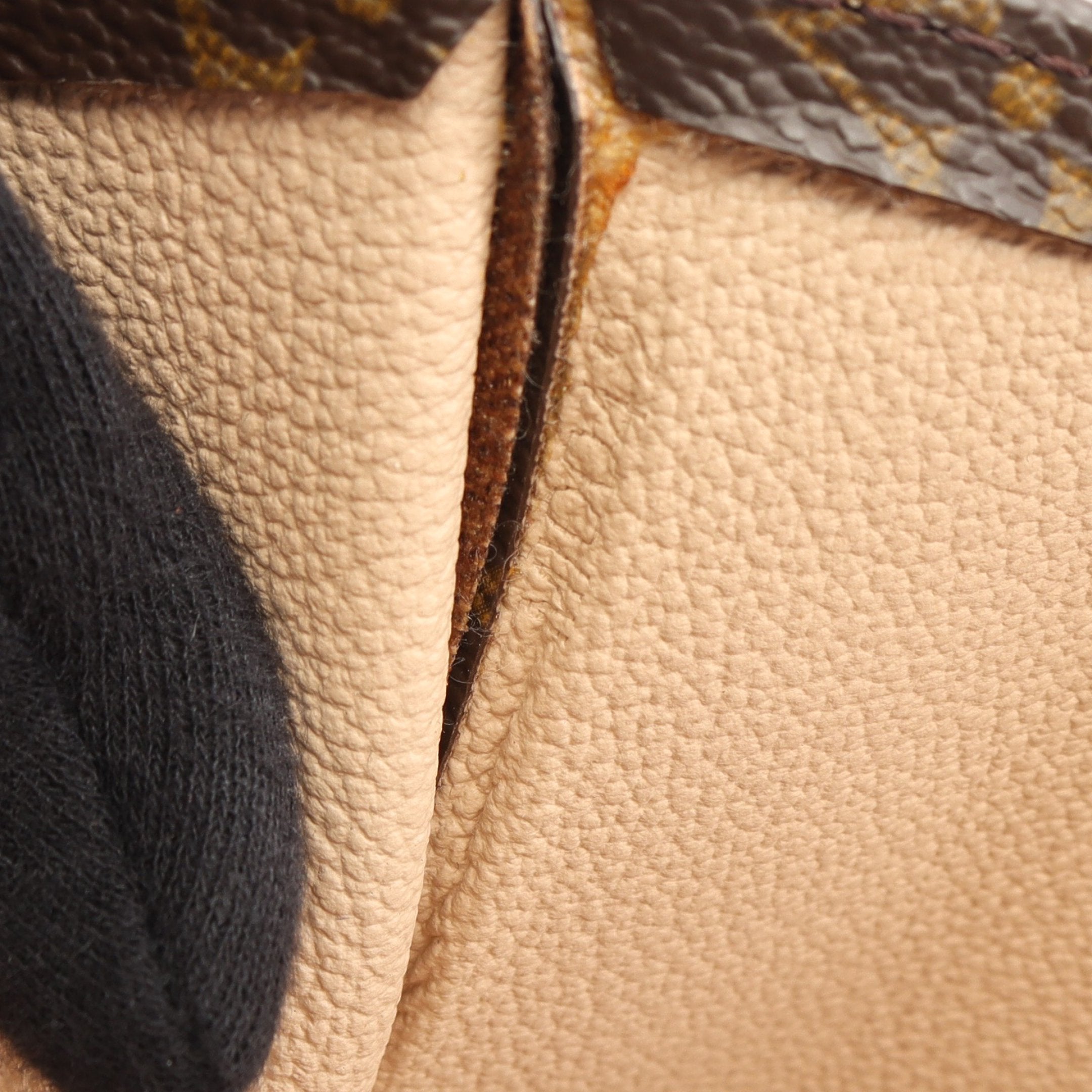 サックプラ モノグラム ハンドバッグ トートバッグ PVC レザー