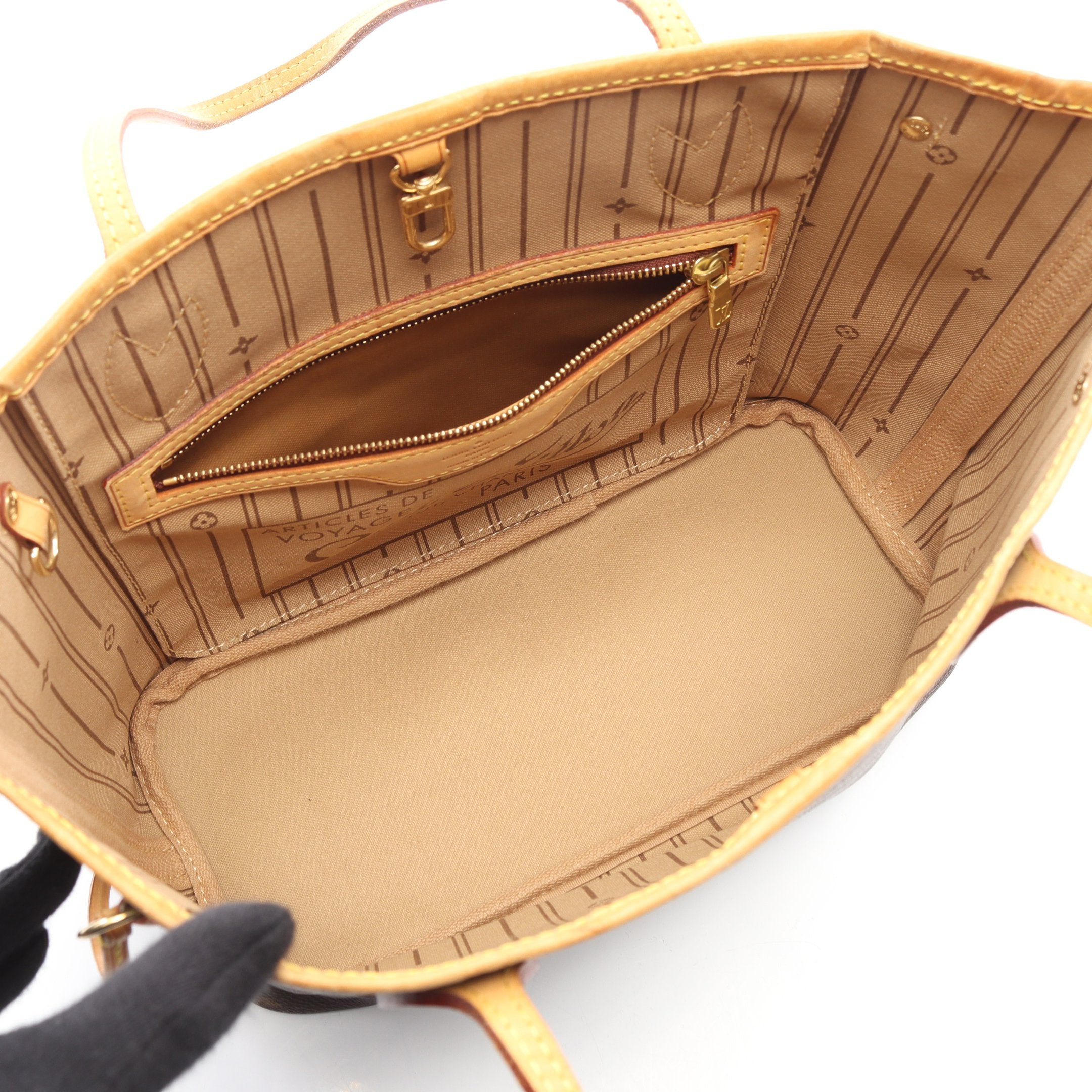 ネヴァーフルPM モノグラム ハンドバッグ トートバッグ PVC レザー