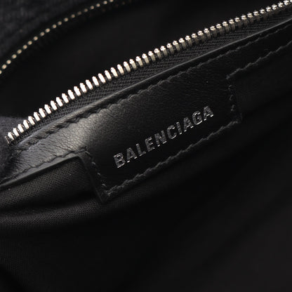 NEO CAGOLE CITY ハンドバッグ デニム ダークグレー 2WAY バレンシアガ バッグ BALENCIAGA