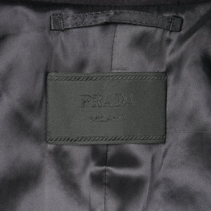 ピーコート ウール ダークネイビー プラダ アウター PRADA