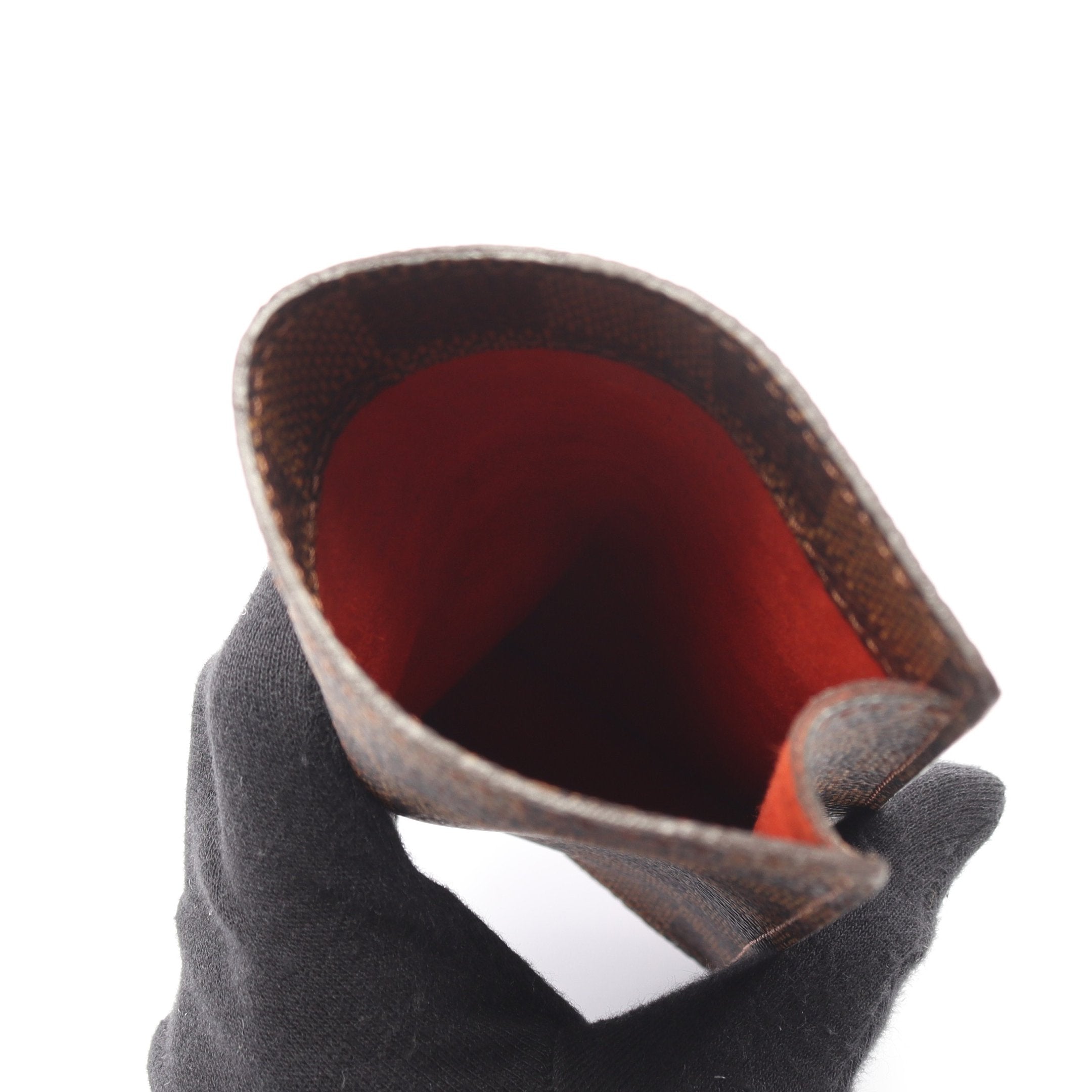 エテュイリュネット サーンプル ダミエエベヌ メガネケース PVC