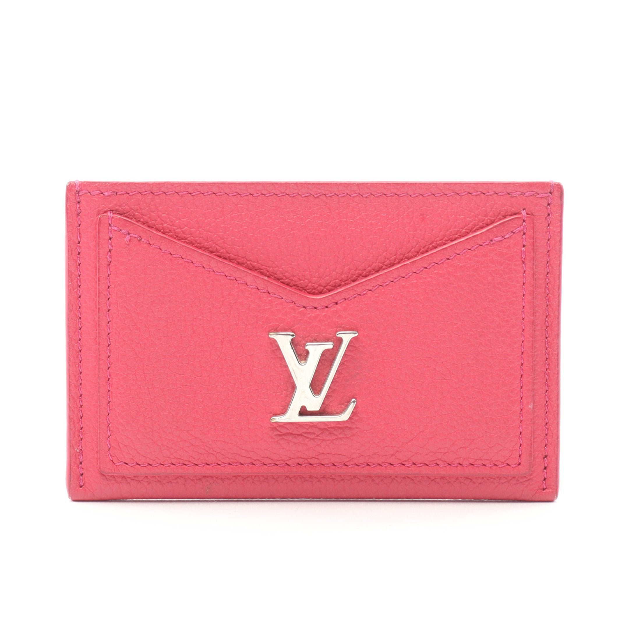 ポルトカルト ロックミー ホットピンク カードケース レザー ピンク