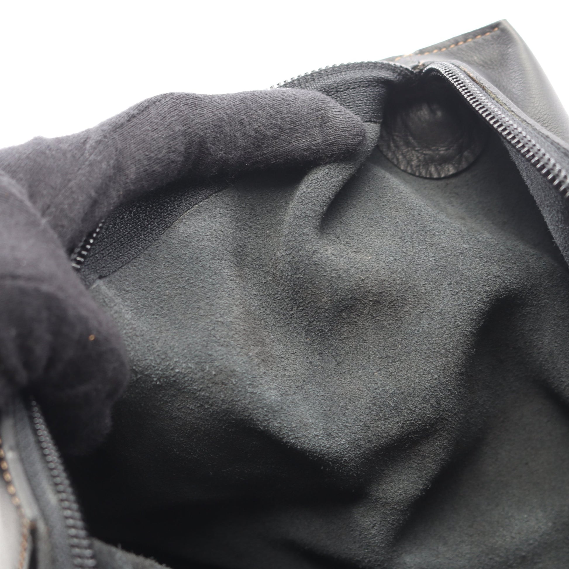 アントン ショルダーバッグ レザー ブラック ロエベ バッグ LOEWE