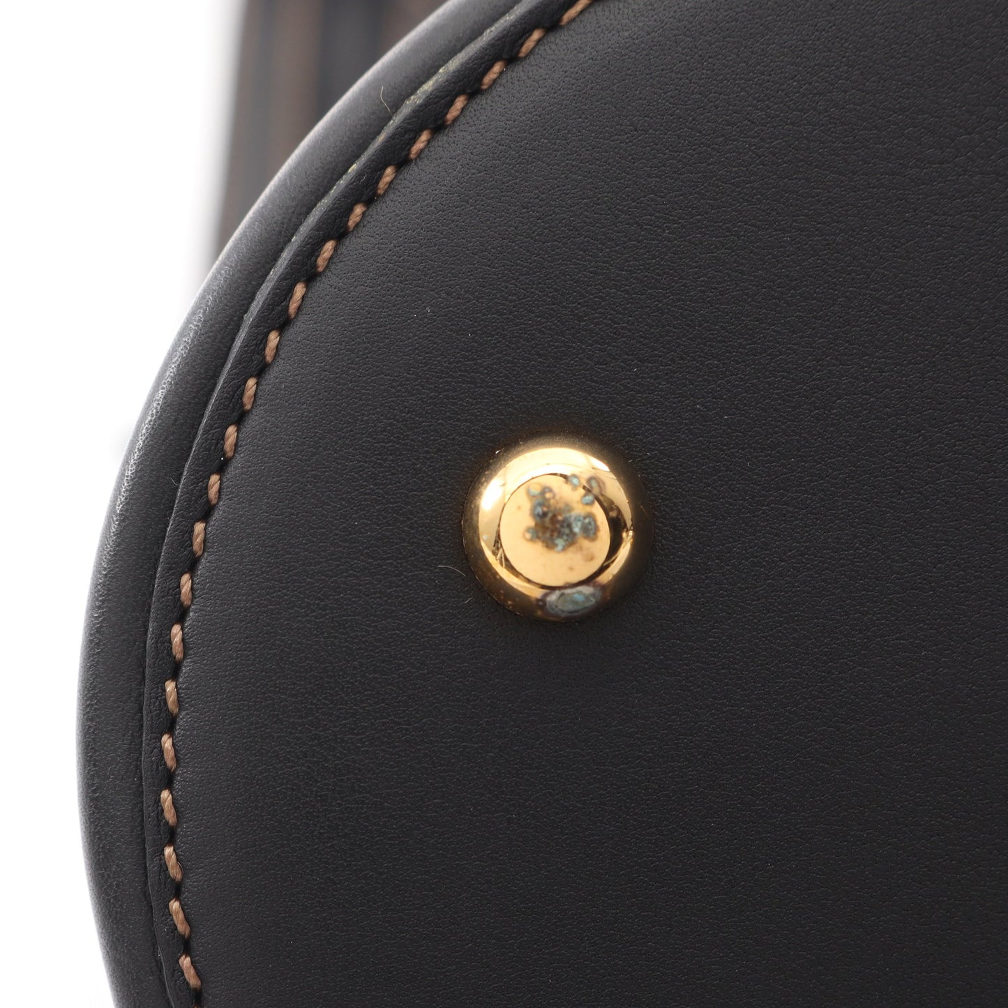 アントン ショルダーバッグ レザー ブラック ロエベ バッグ LOEWE