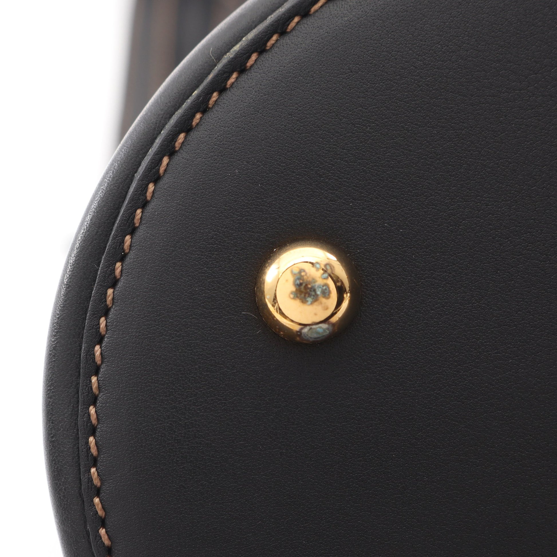 アントン ショルダーバッグ レザー ブラック ロエベ バッグ LOEWE
