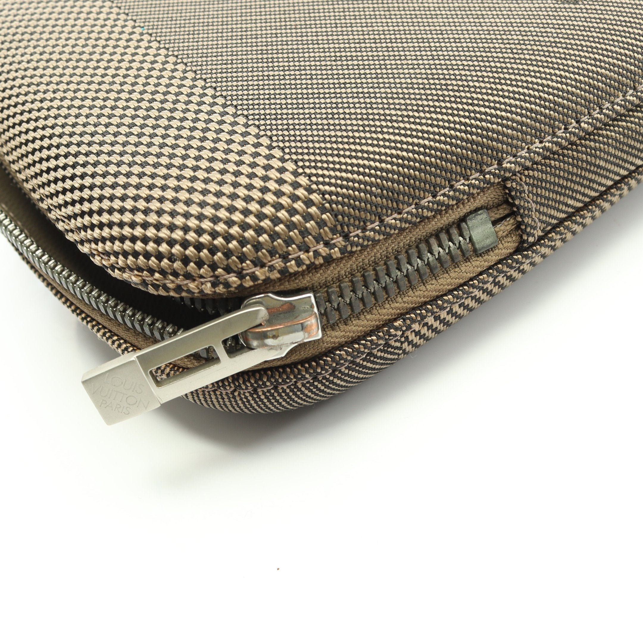 マージュ ダミエジェアン テール ボディバッグ ナイロンキャンバス