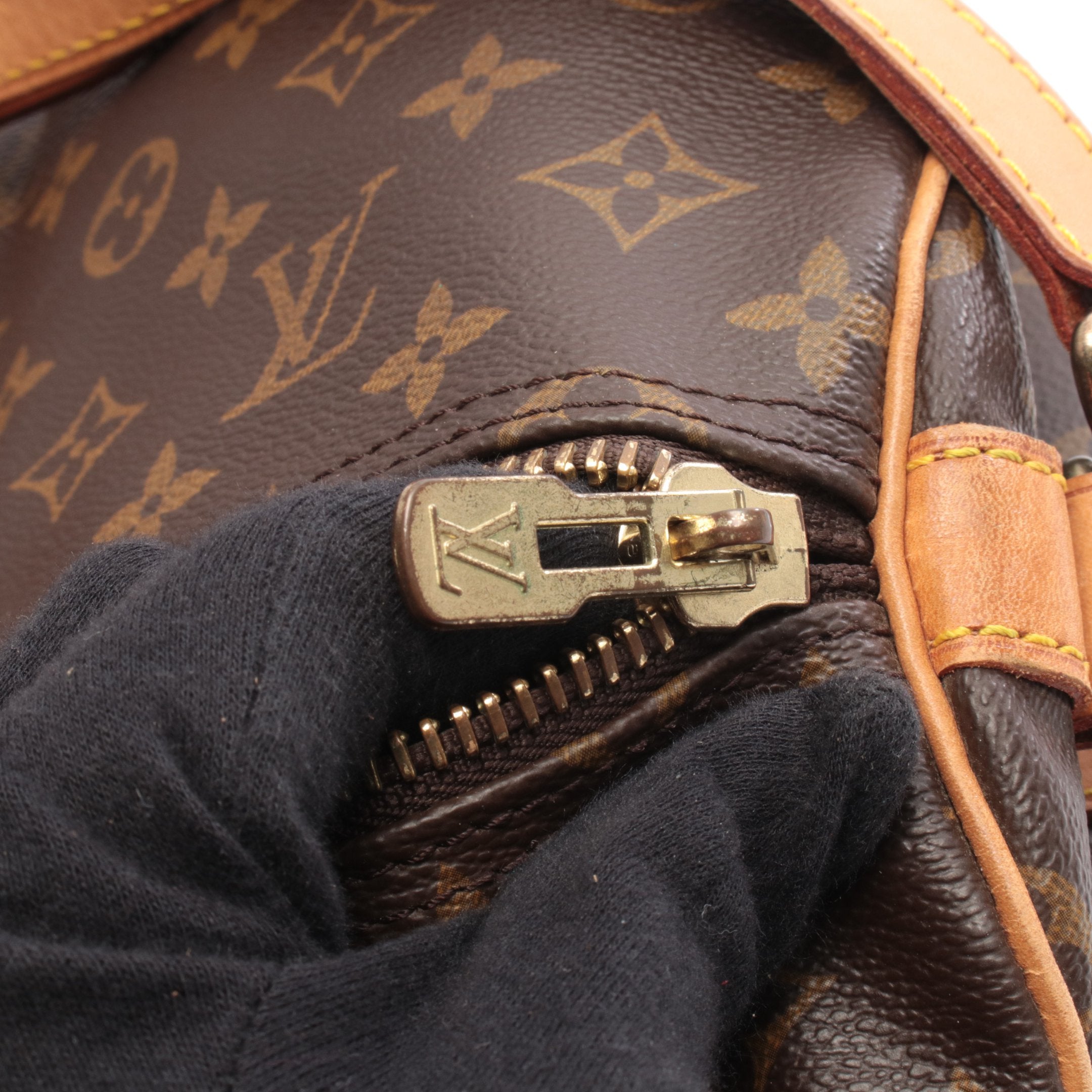 キーポル バンドリエール60 モノグラム ボストンバッグ PVC レザー