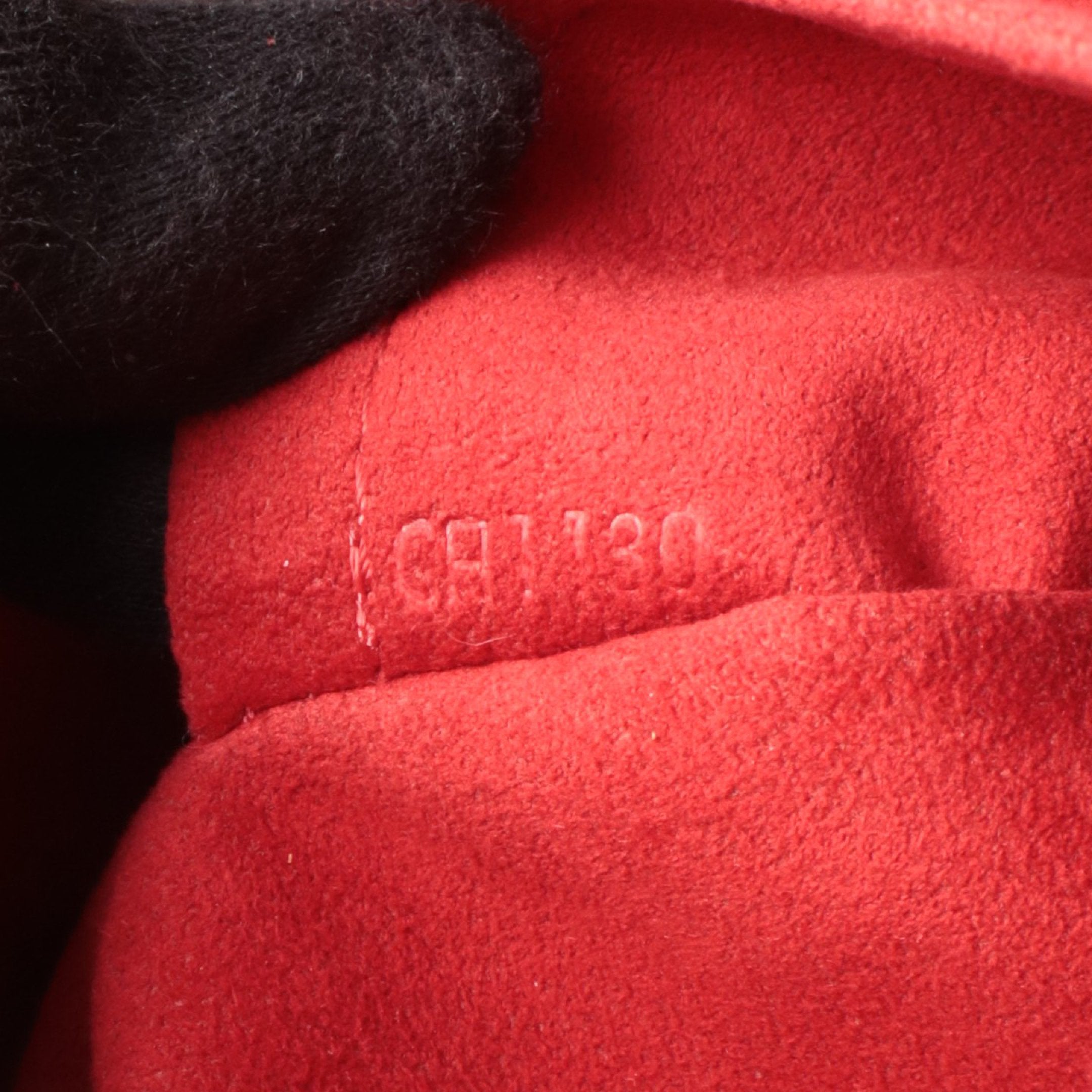 システィナGM ダミエエベヌ ハンドバッグ PVC レザー ブラウン ルイ