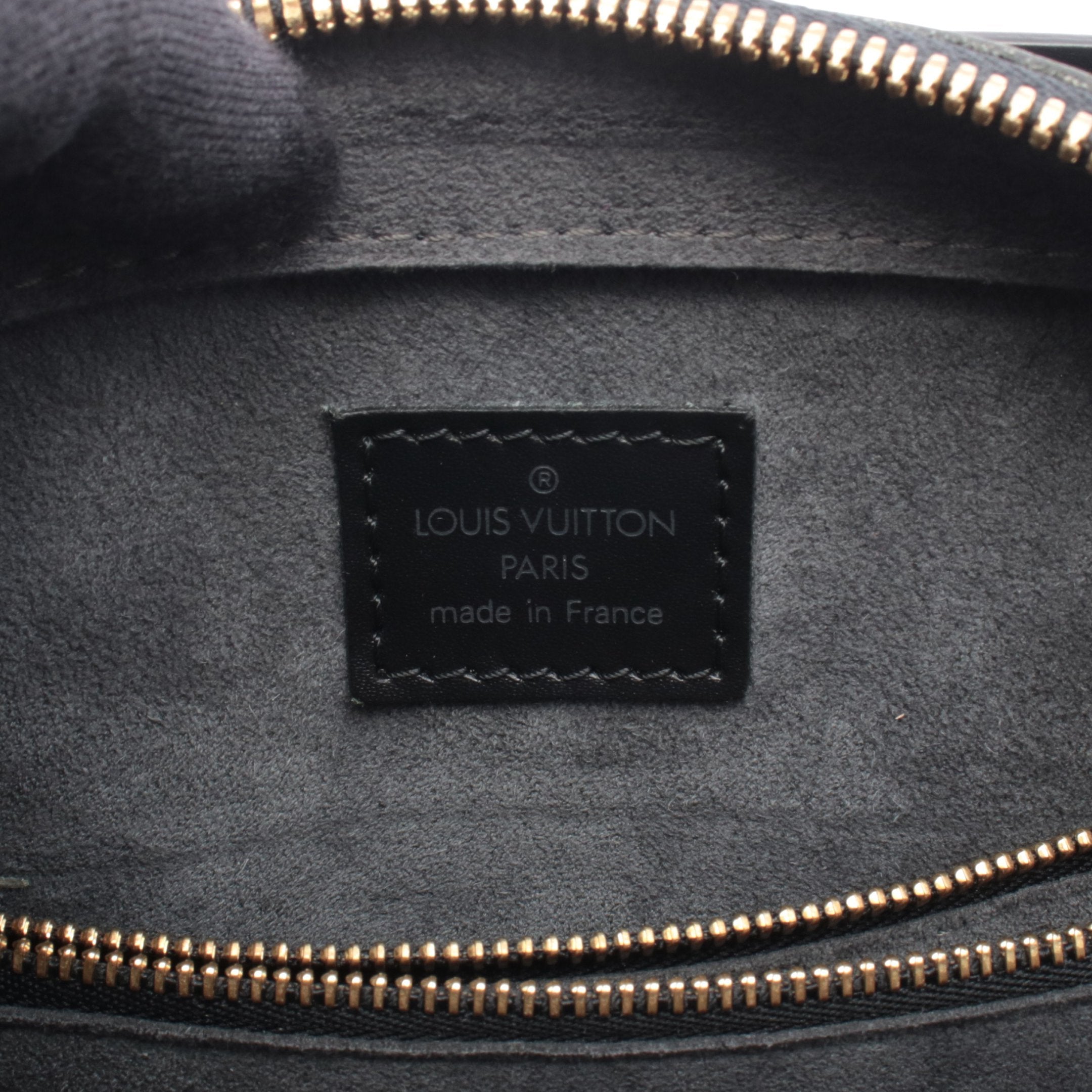 ポンヌフ エピ ノワール ハンドバッグ レザー ブラック ルイヴィトン