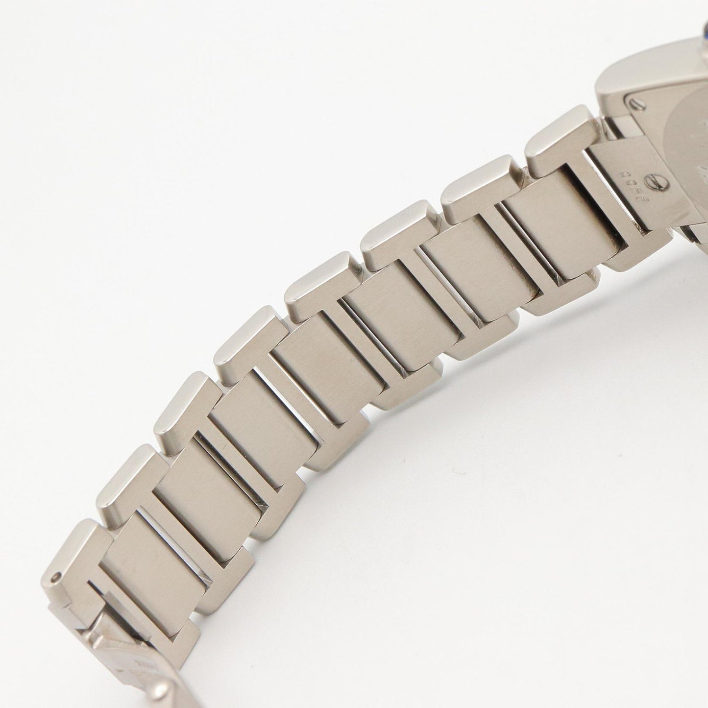 タンクフランセーズ SM レディース 腕時計 クオーツ SS シルバー カルティエ 時計 Cartier