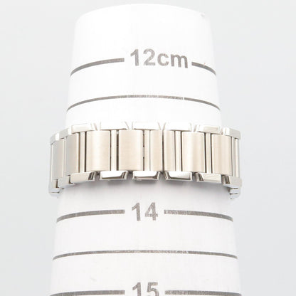 タンクフランセーズ SM レディース 腕時計 クオーツ SS シルバー カルティエ 時計 Cartier