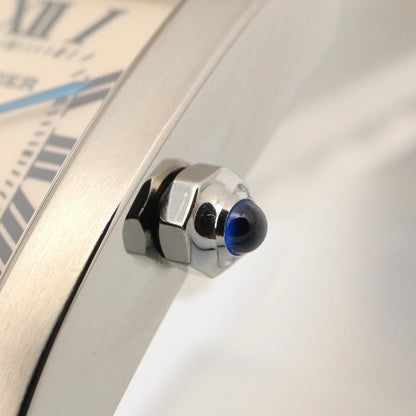 タンクフランセーズ SM レディース 腕時計 クオーツ SS シルバー カルティエ 時計 Cartier