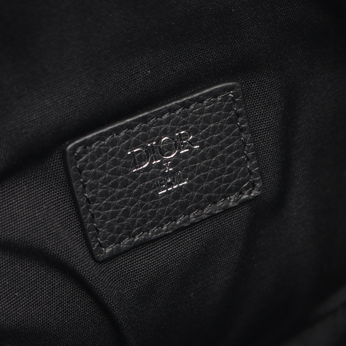 Christian Dior × ERL サドルバッグ ボディバッグ レザー ブラック クリスチャンディオール バッグ Christian Dior