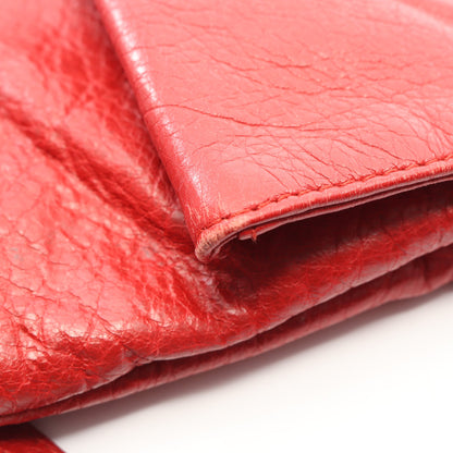 クラシック エンベロープ ショルダーバッグ レザー レッド バレンシアガ バッグ BALENCIAGA