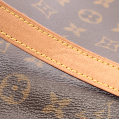 ミュゼットサルサ ショートストラップ モノグラム ショルダーバッグ PVC レザー ブラウン ルイヴィトン バッグ LOUIS VUITTON
