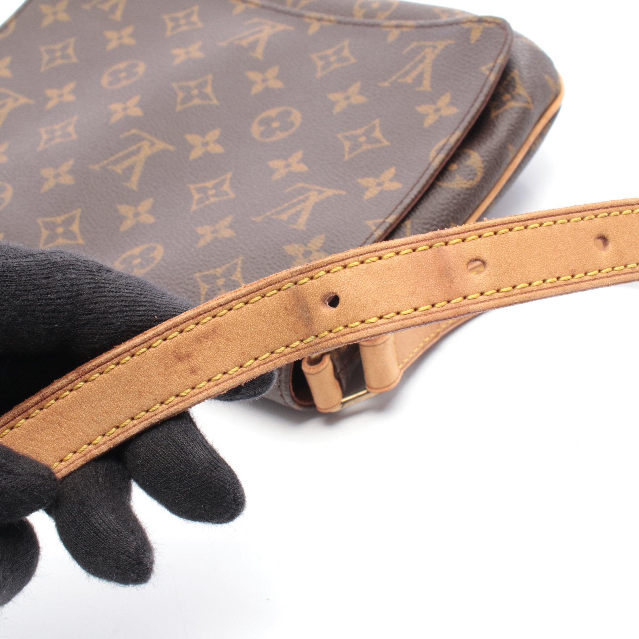 ミュゼットタンゴ ショートストラップ モノグラム ショルダーバッグ