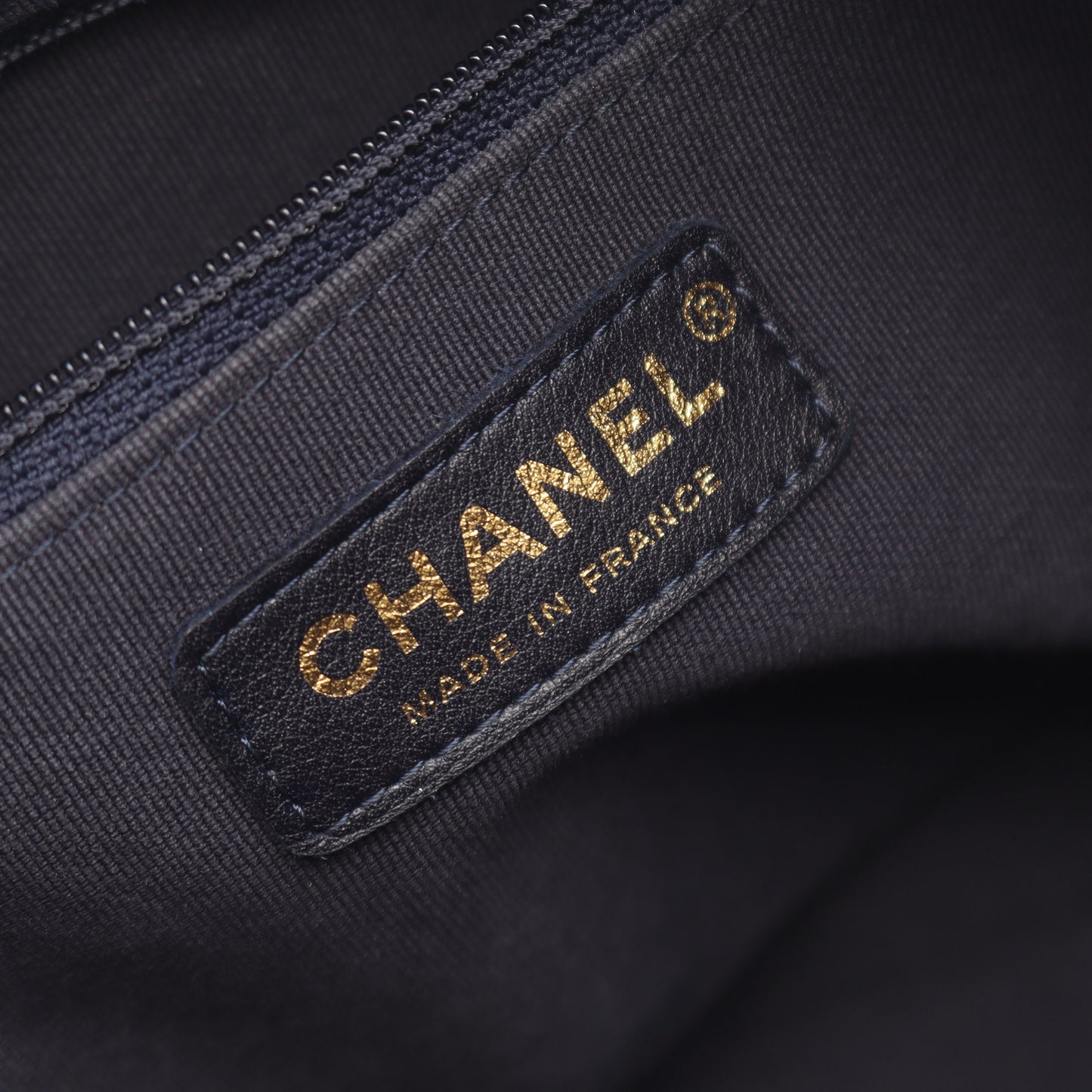 マトラッセ チェーンショルダーバッグ ラムスキン ネイビー ゴールド金具 シャネル バッグ CHANEL