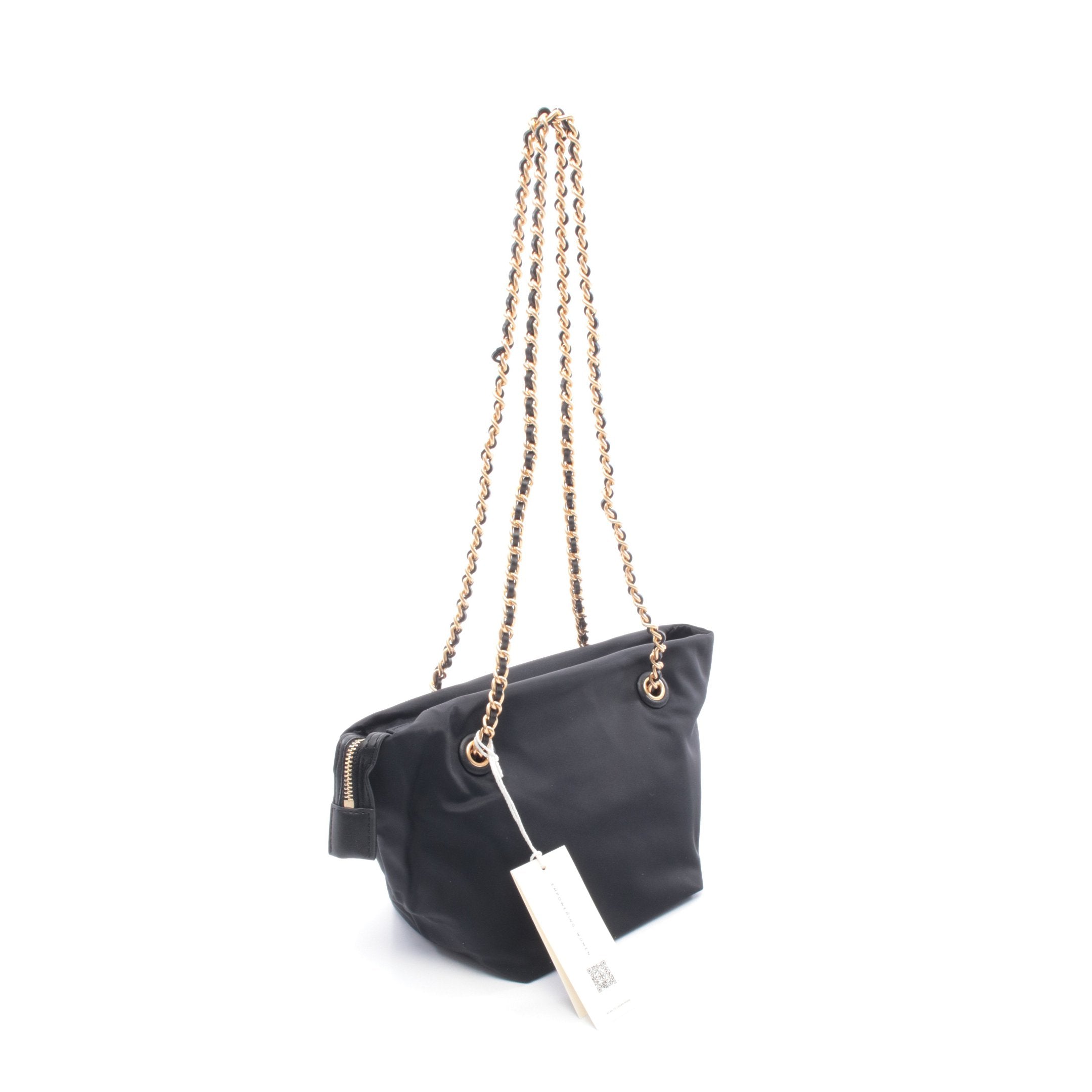 専用！TORY BURCH ナイロン チェーン ショルダーバッグ ブラック Ella エラ チェーンショルダーバッグ チェーントートバッグ ナイロン