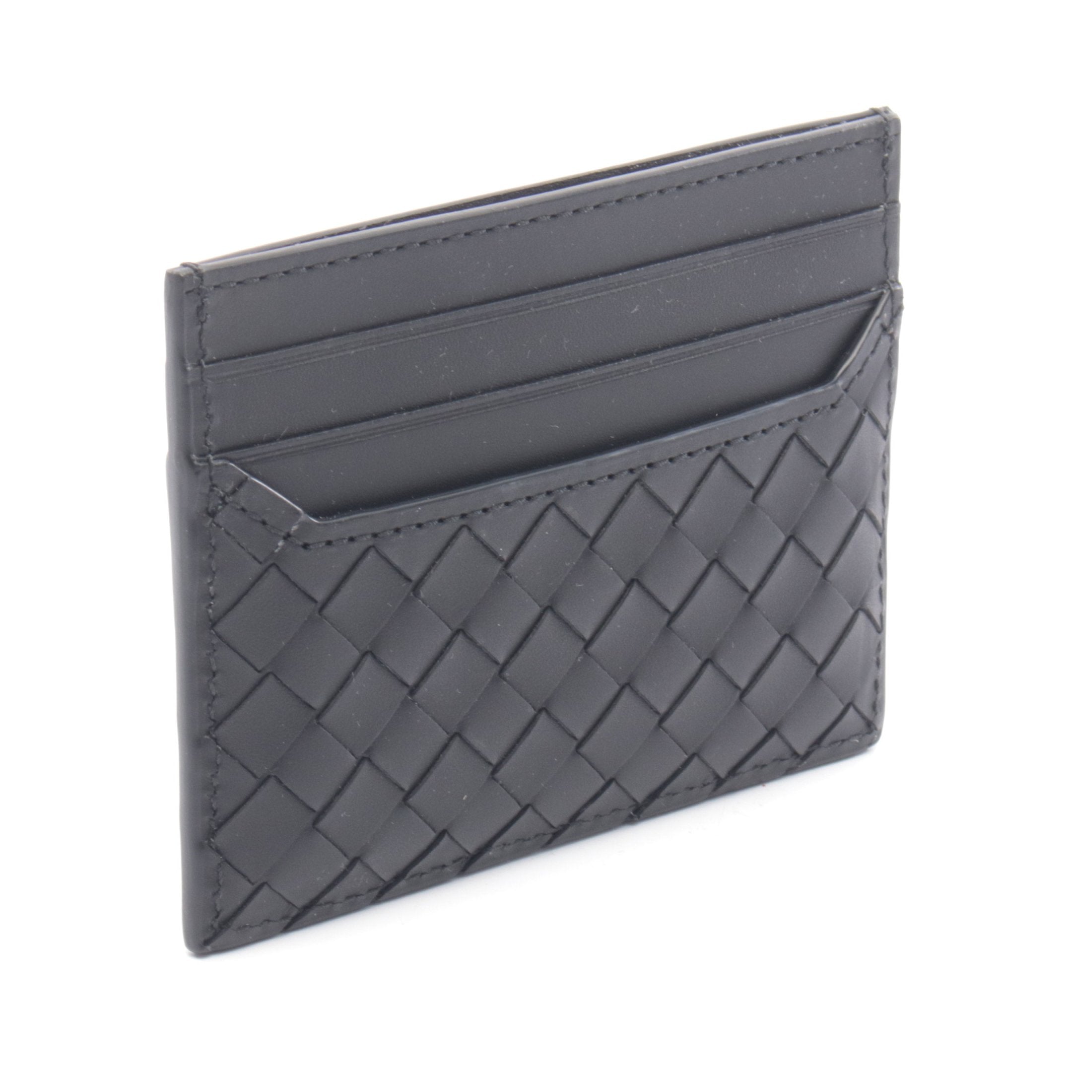 イントレチャート カードケース レザー ブラック ボッテガヴェネタ – RECLO