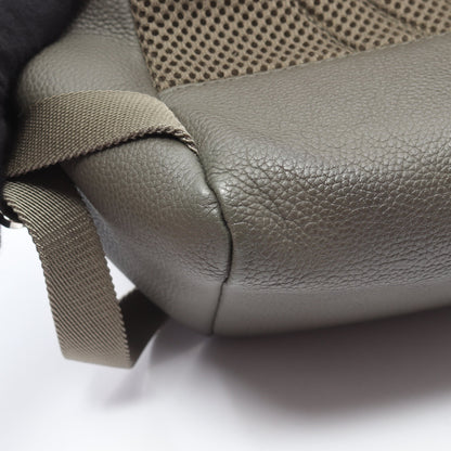 テイクオフ バックパック LVアエログラム カーキ バックパック リュックサック レザー カーキグリーン ルイヴィトン バッグ LOUIS VUITTON