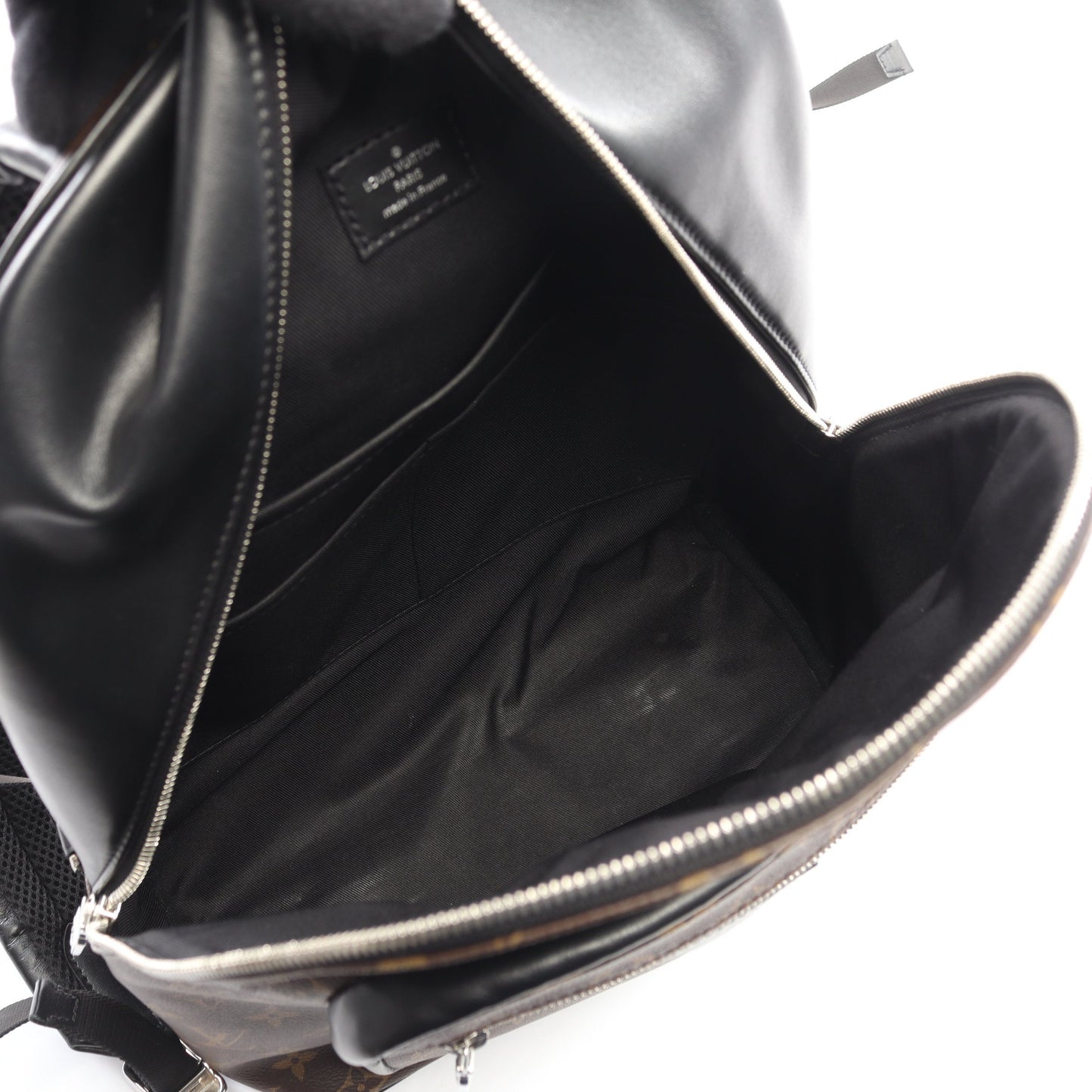 ジョッシュ NV モノグラムマカサー バックパック リュックサック PVC レザー ブラウン ブラック ルイヴィトン バッグ LOUIS VUITTON
