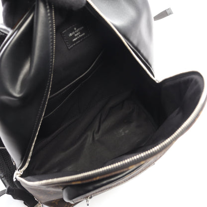 ジョッシュ NV モノグラムマカサー バックパック リュックサック PVC レザー ブラウン ブラック ルイヴィトン バッグ LOUIS VUITTON