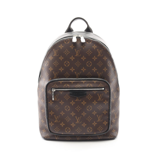 ジョッシュ NV モノグラムマカサー バックパック リュックサック PVC レザー ブラウン ブラック ルイヴィトン バッグ LOUIS VUITTON