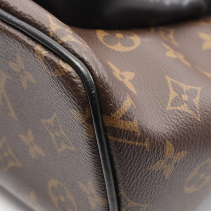 ジョッシュ NV モノグラムマカサー バックパック リュックサック PVC レザー ブラウン ブラック ルイヴィトン バッグ LOUIS VUITTON