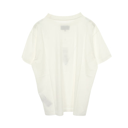 ナンバリングロゴ 半袖Tシャツ コットン ホワイト エムエムシックスメゾンマルジェラ トップス MM6 MAISON MARGIELA