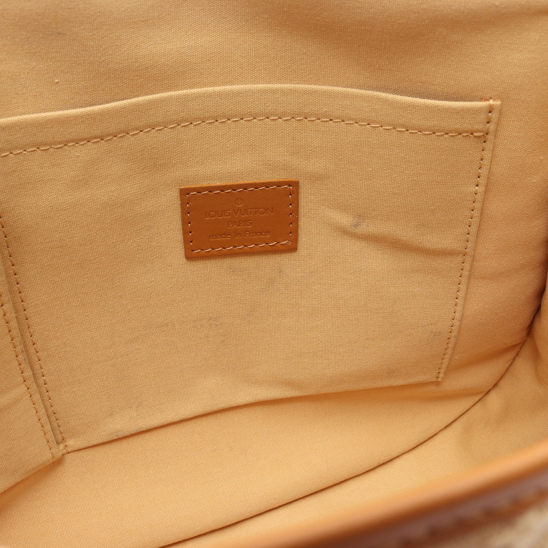 ベランジェール モノグラムミニ ショルダーバッグ キャンバス レザー